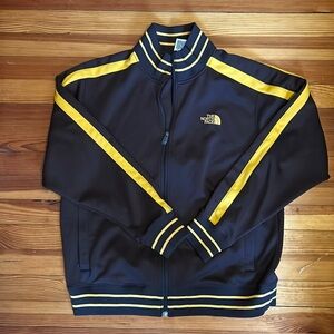 North Face track jacket size L